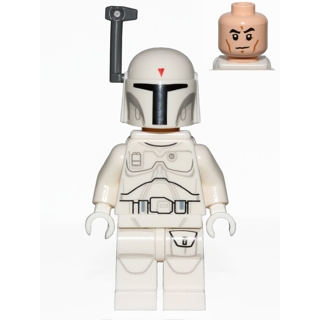Boba Fett - White, Detailed Pattern | sw0631