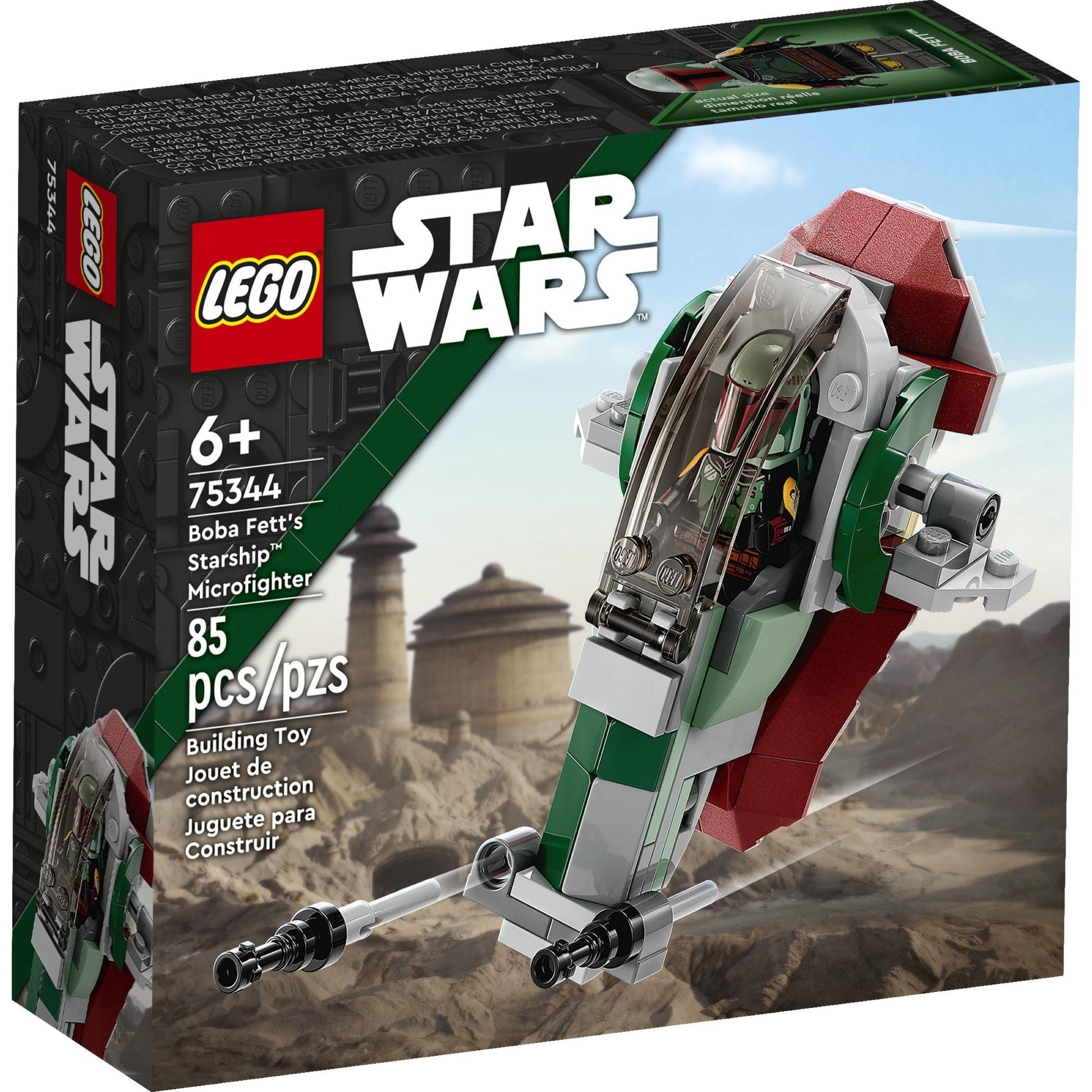 Microfighter de Boba Fett | Star Wars | 75344