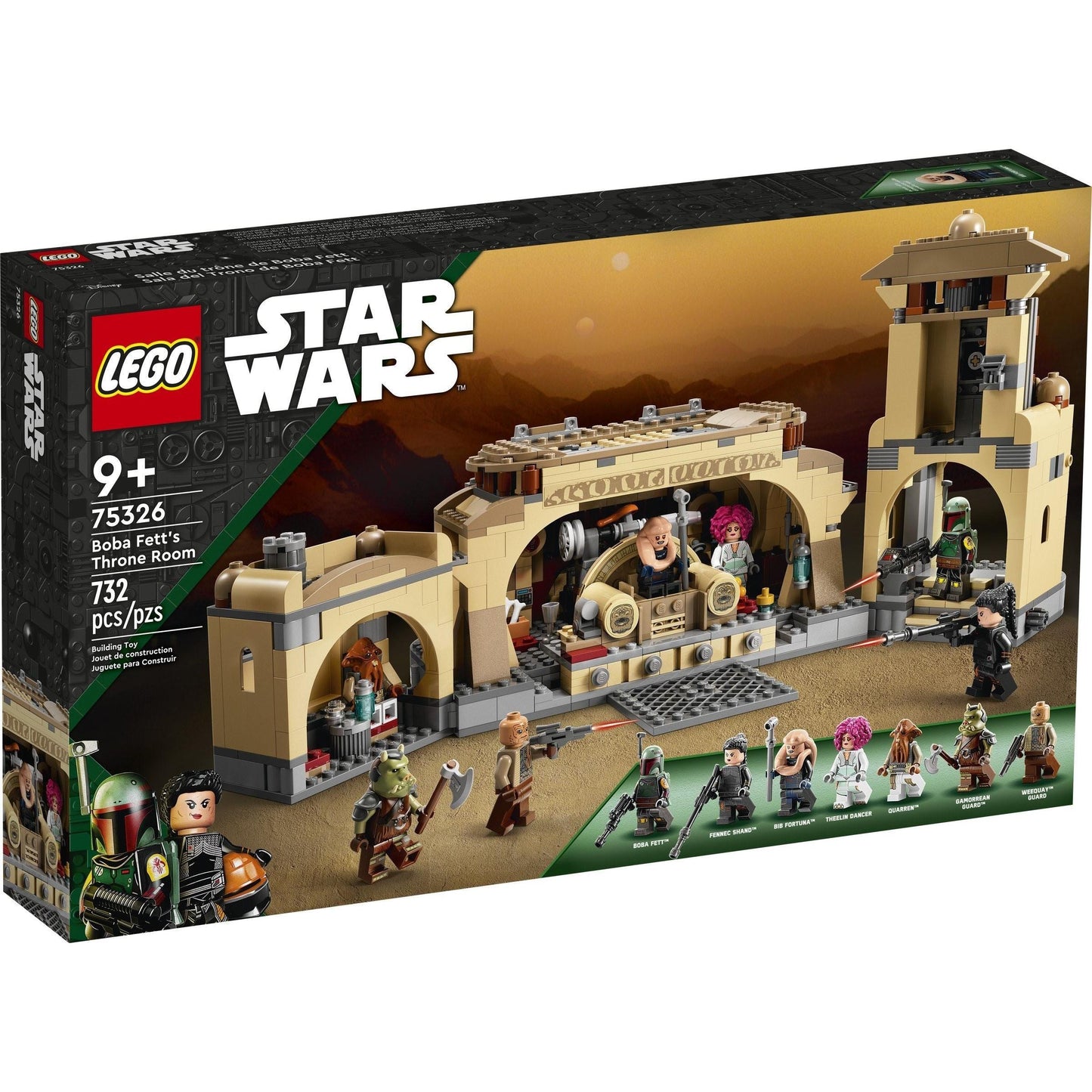 Boba Fett's Throne Room | Star Wars | 75326