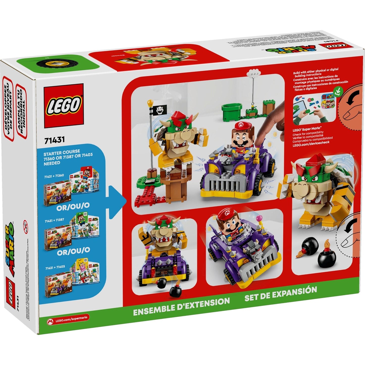 Bowser's Muscle Car | Super Mario | 71431