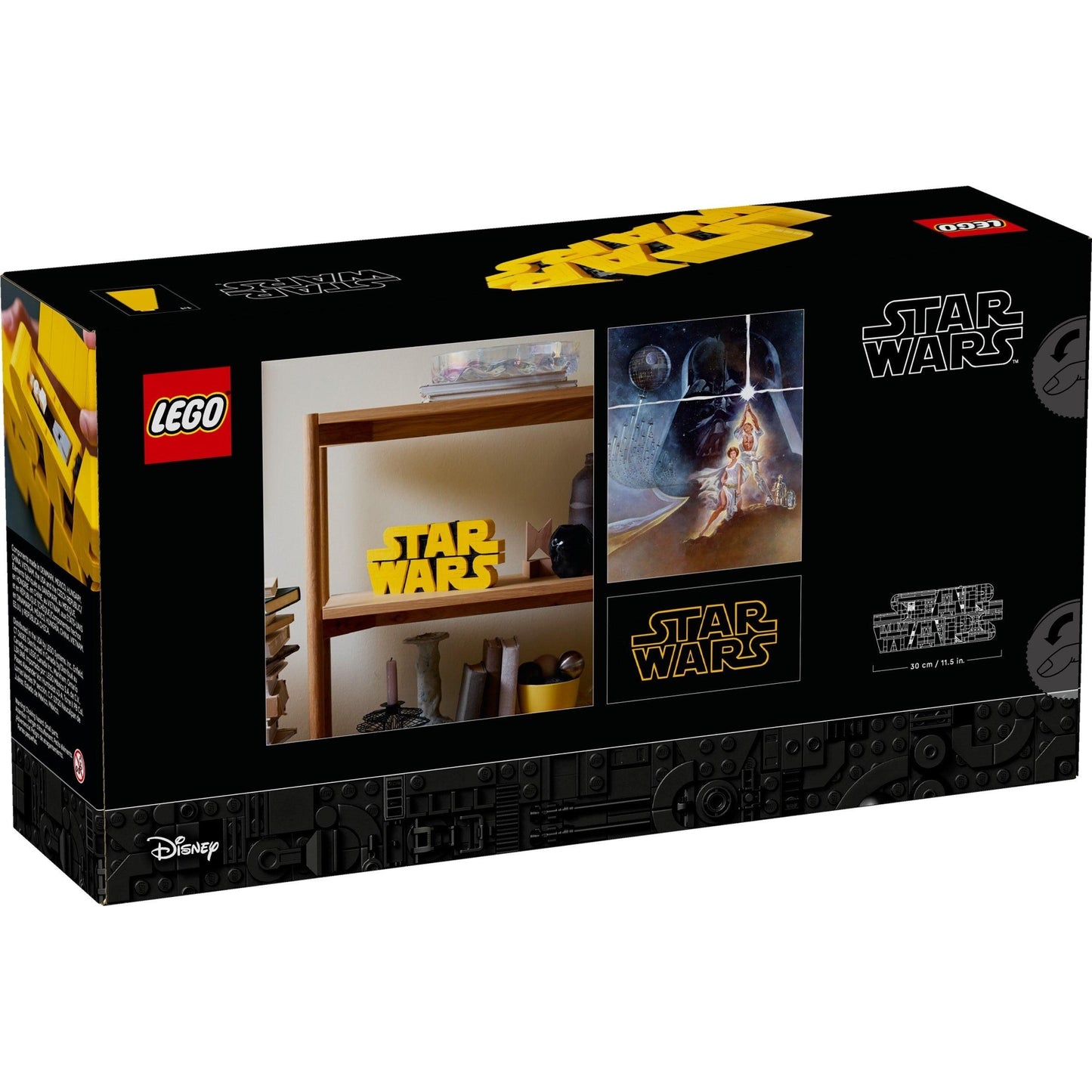 Brick-Built Star Wars Logo | Star Wars | 75407