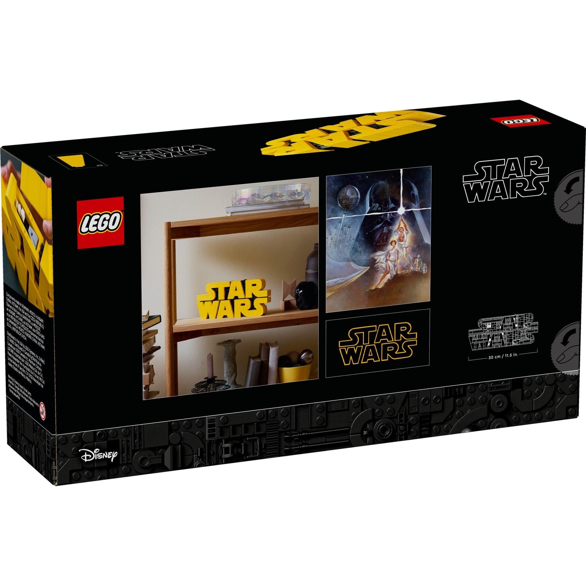Brick-Built Star Wars Logo | Star Wars | 75407