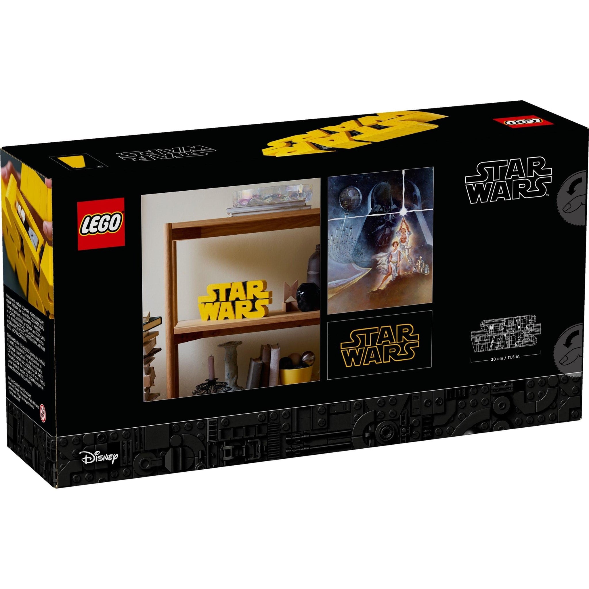Brick-Built Star Wars Logo | Star Wars | 75407