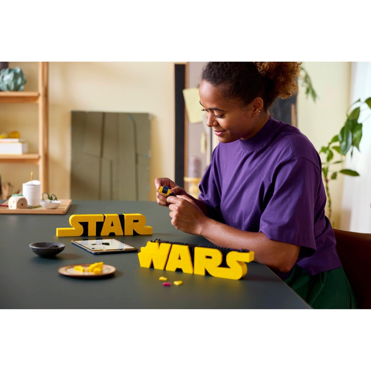 Brick-Built Star Wars Logo | Star Wars | 75407
