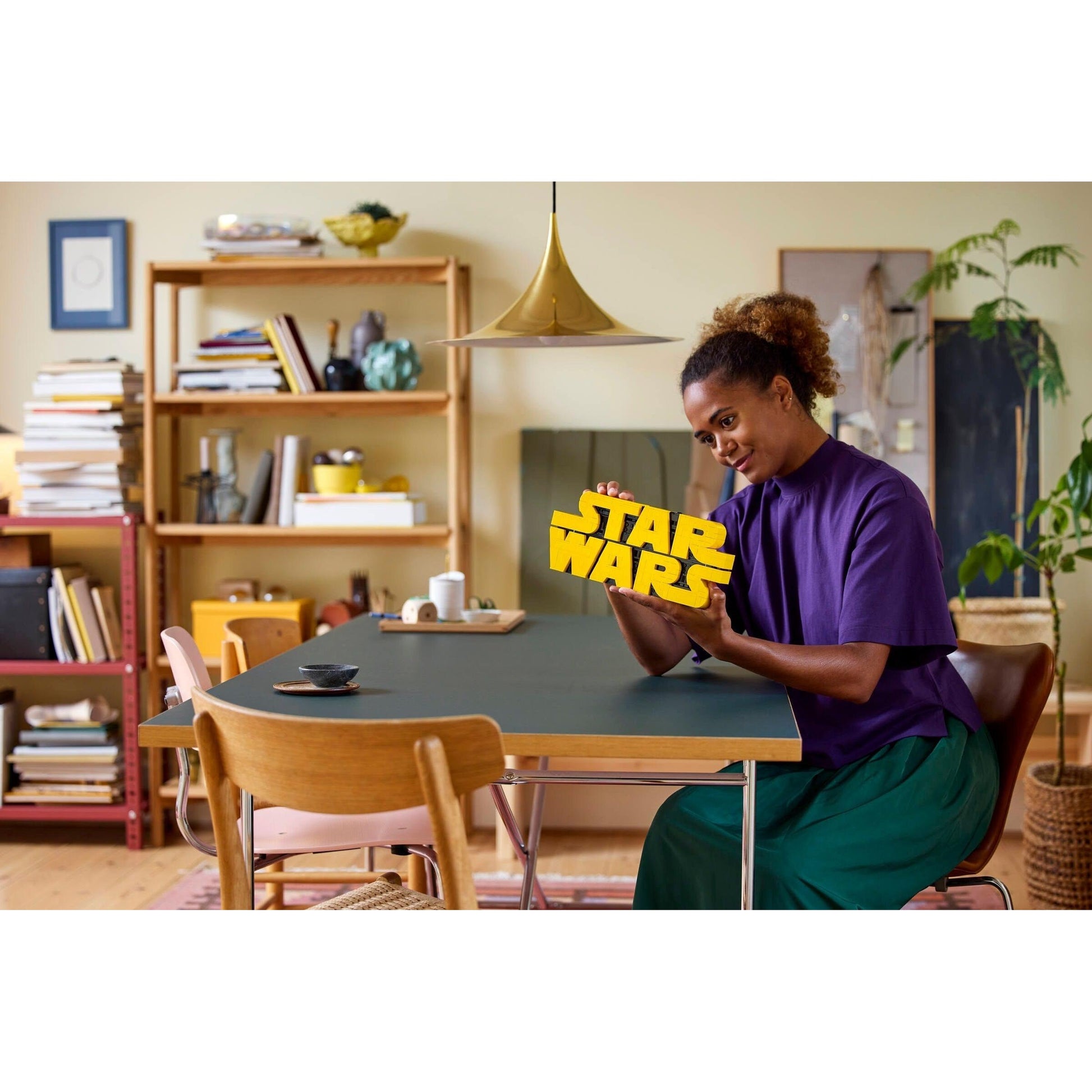 Brick-Built Star Wars Logo | Star Wars | 75407