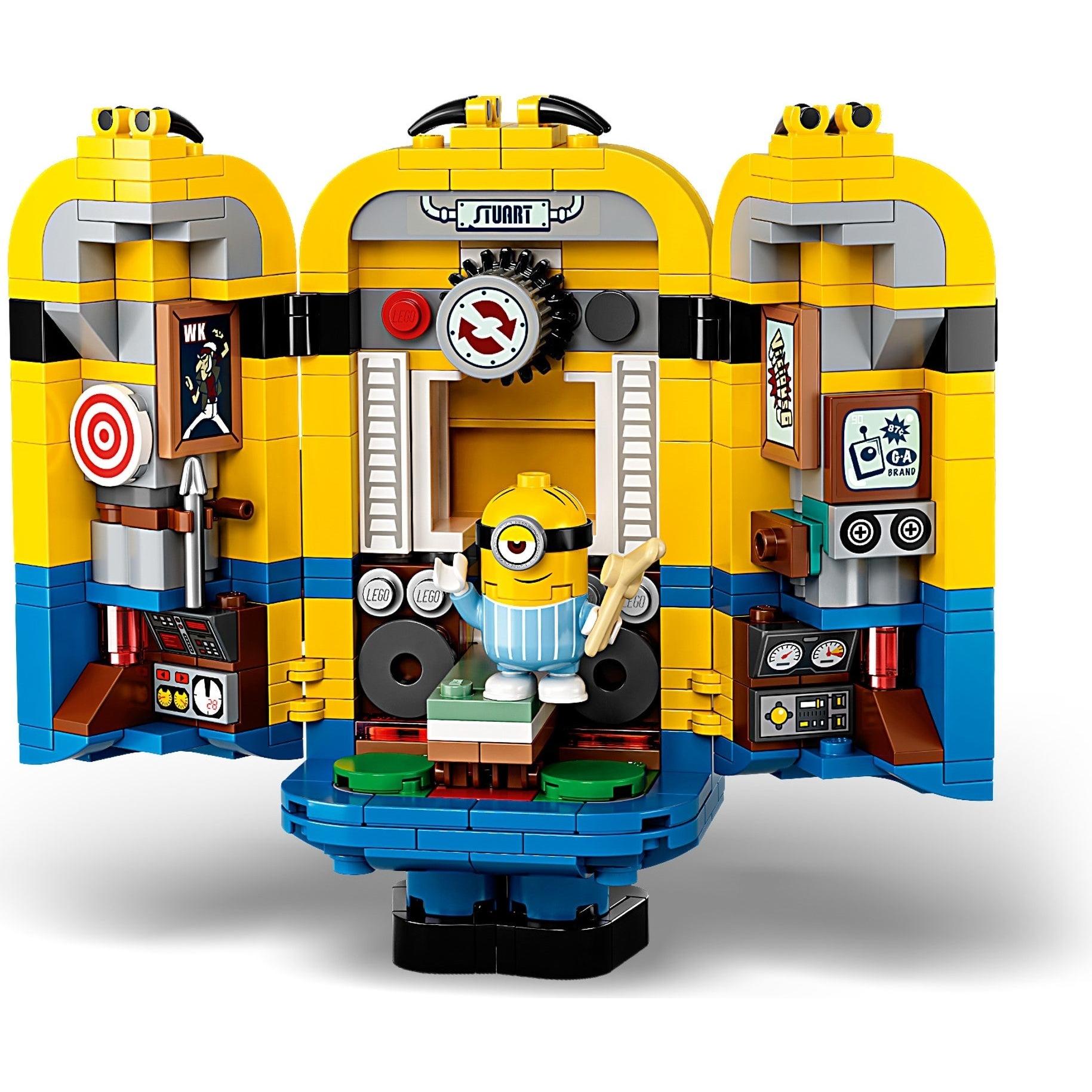 Les Minions en briques et leur repaire | Moi, moche et méchant | 75551