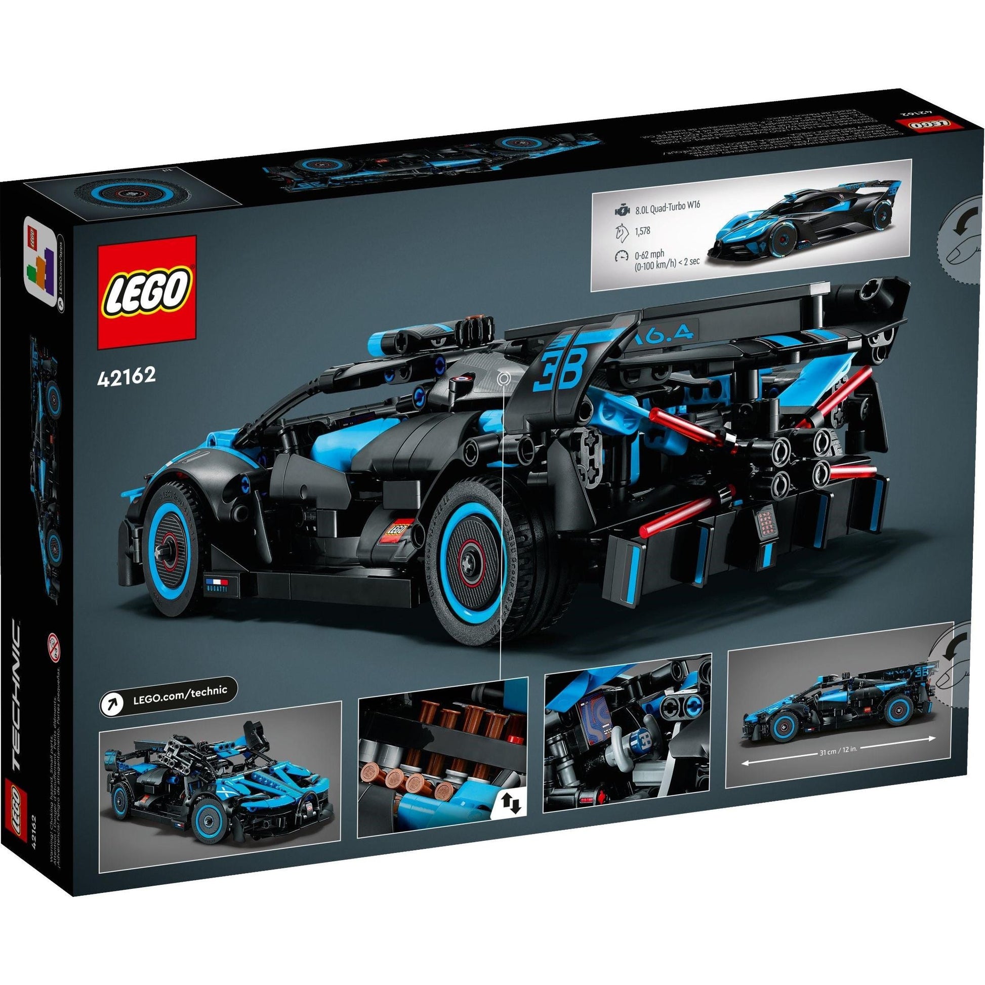 Bugatti Bolide Agile Blue | Technic | 42162