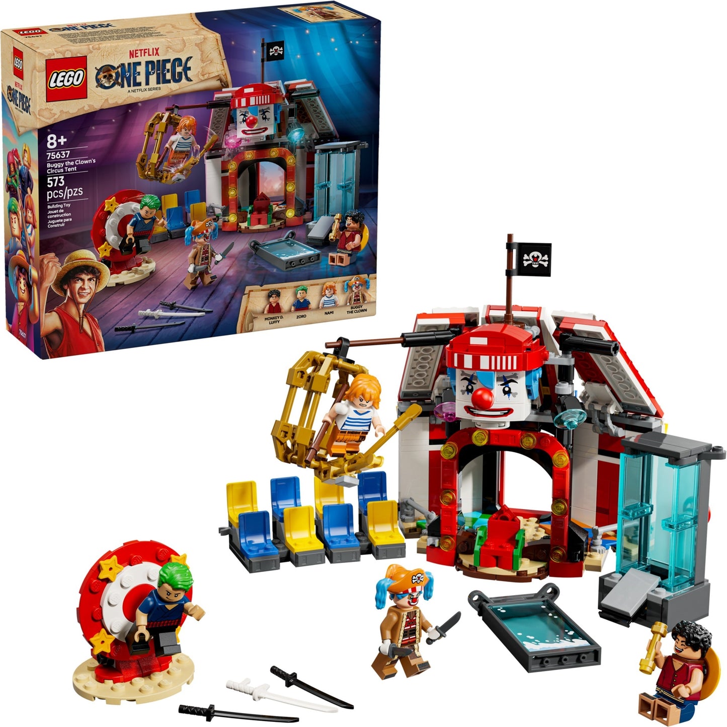 Buggy the Clown's Circus Tent | One Piece | 75637