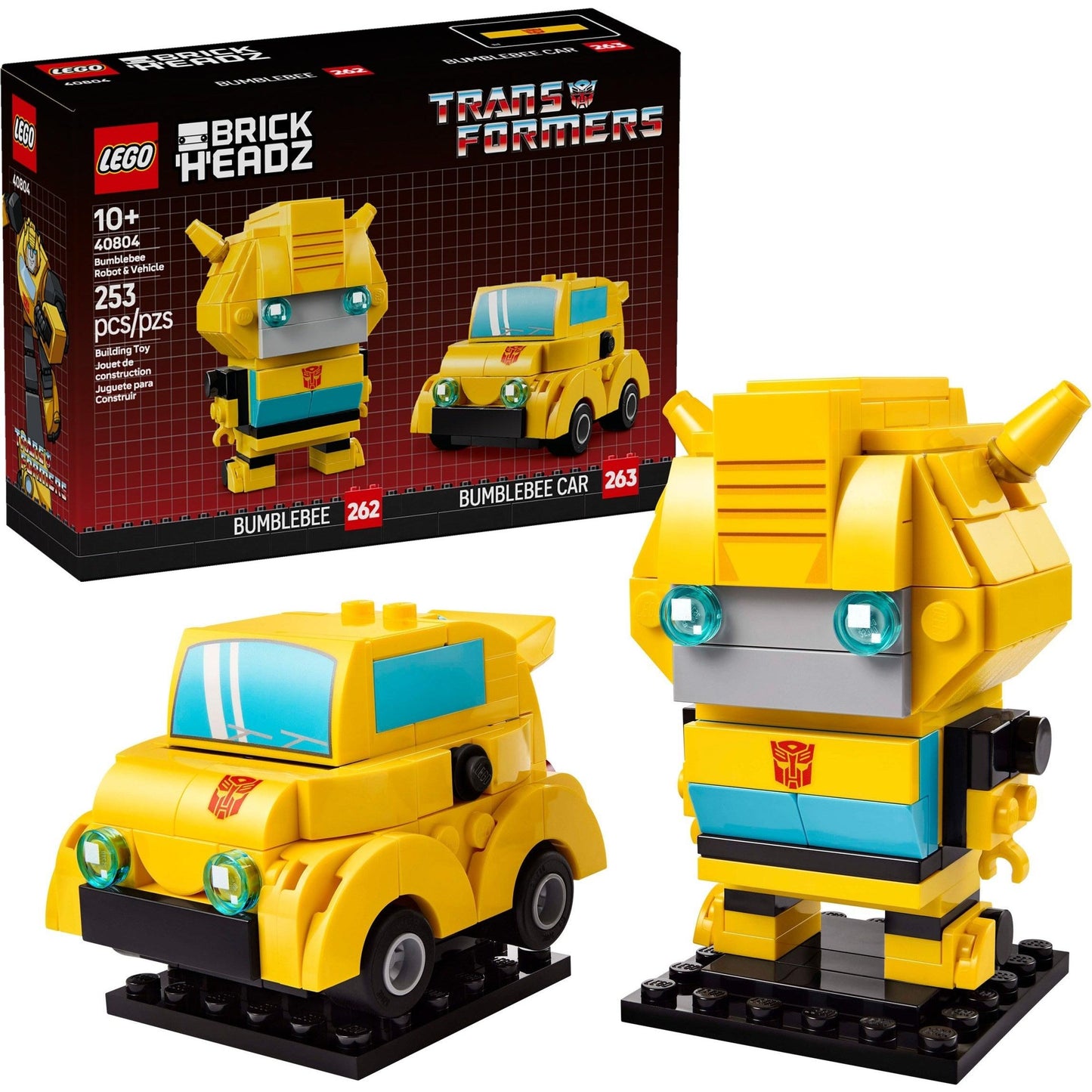 Bumblebee Robot & Vehicle | BrickHeadz | 40804