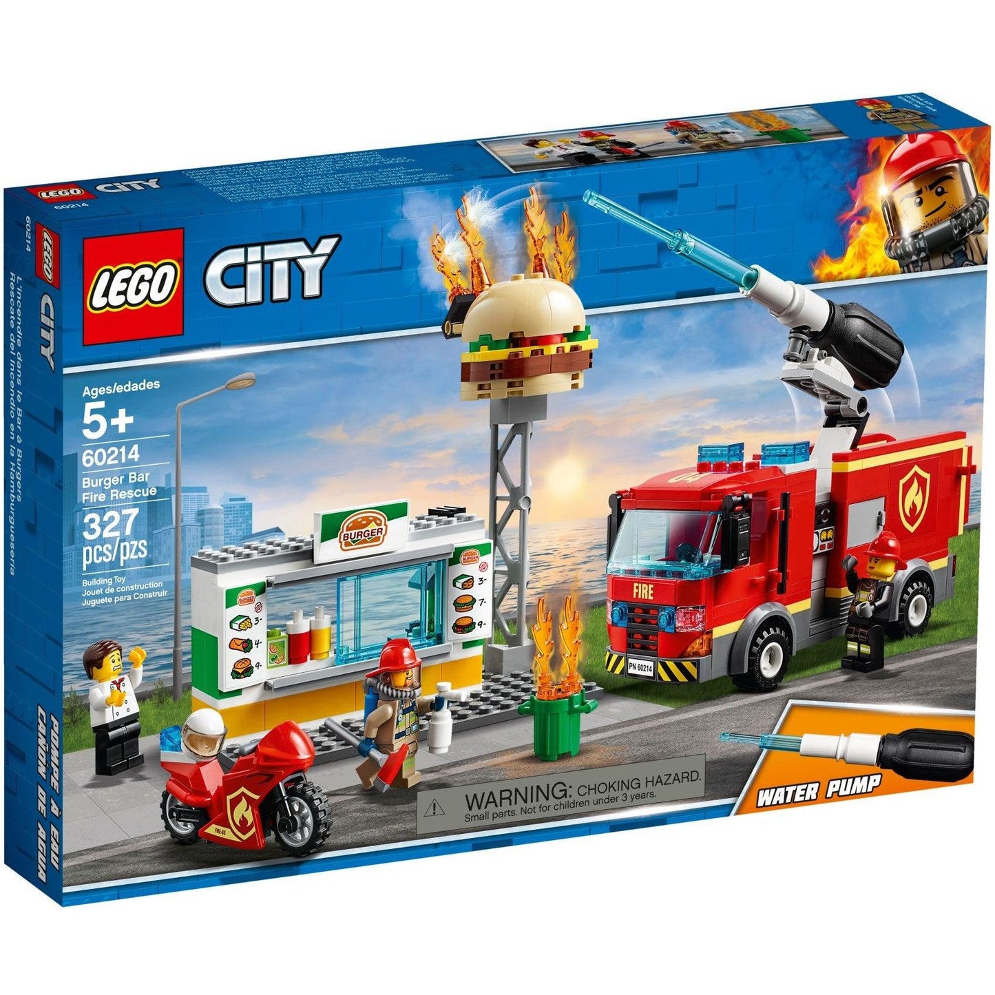 Burger Bar Fire Rescue | City | 60214