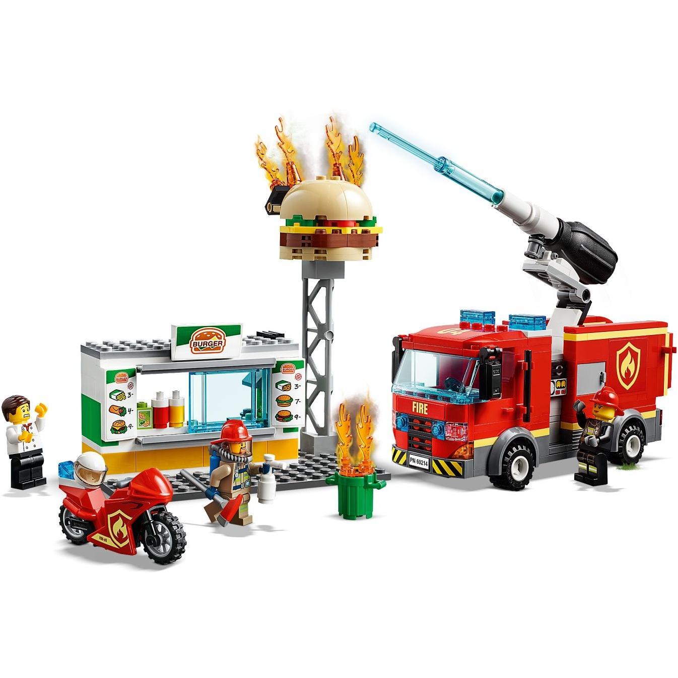 Burger Bar Fire Rescue | City | 60214