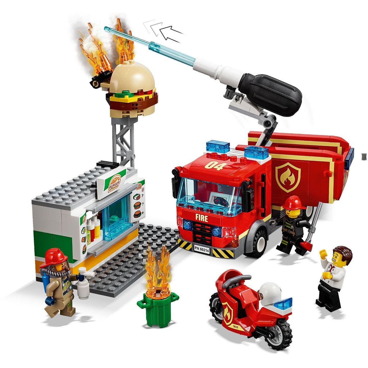 Burger Bar Fire Rescue | City | 60214