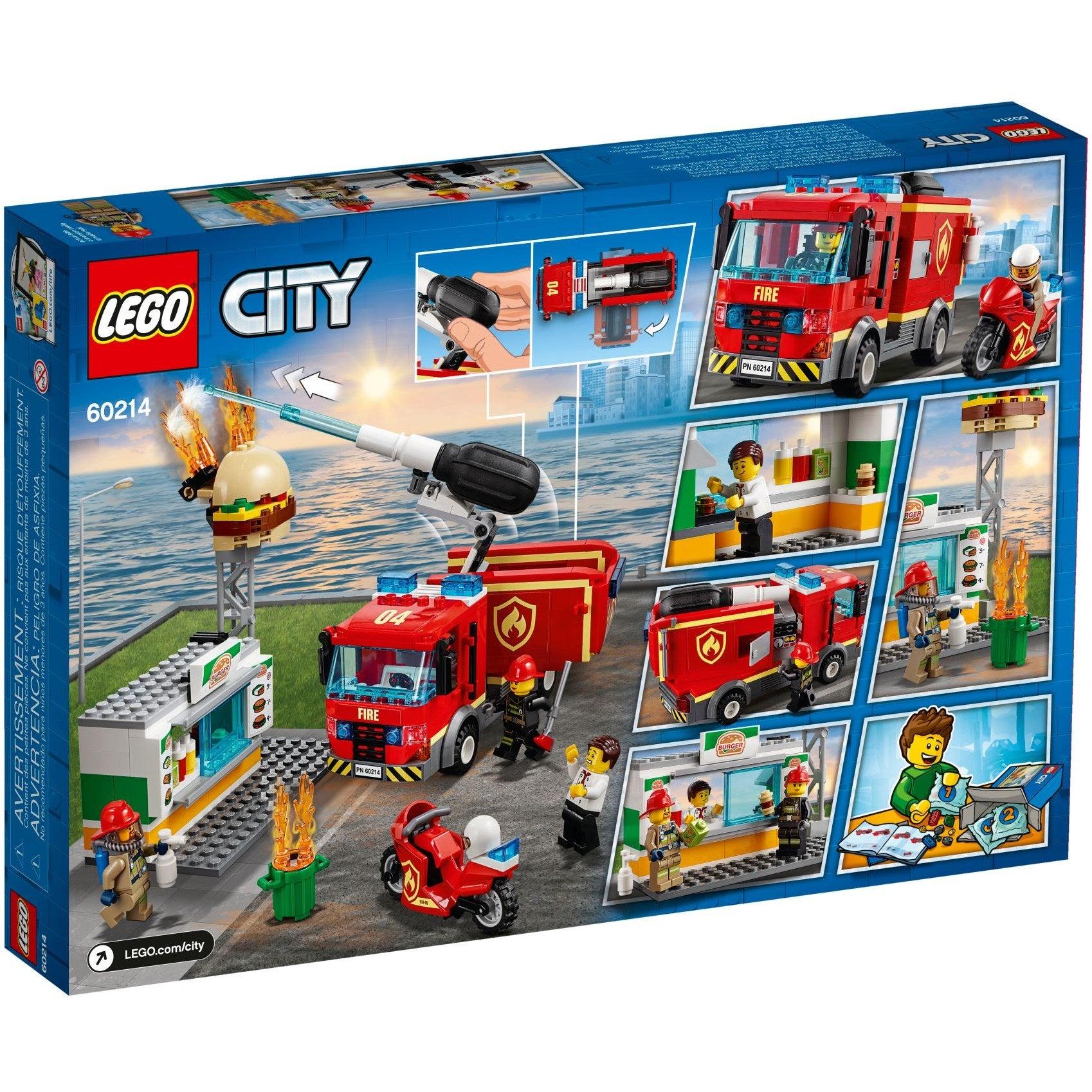 Service d'incendie et de secours du Burger Bar | Ville | 60214