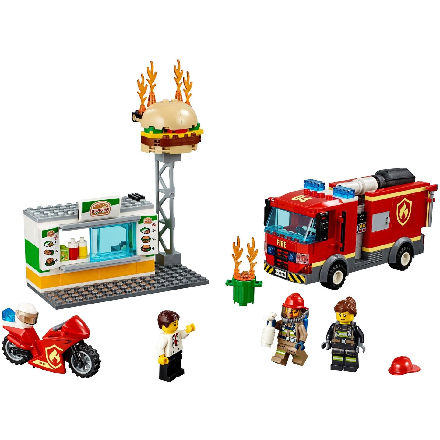 Burger Bar Fire Rescue | City | 60214