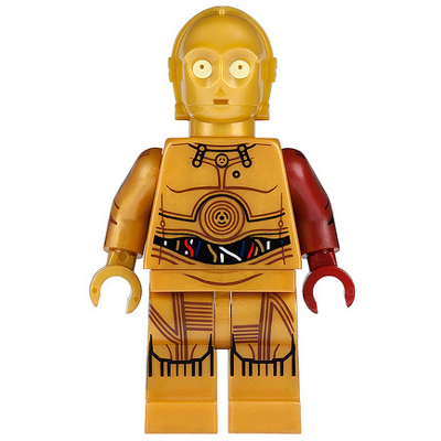 C-3PO - Dark Red Arm | sw0653