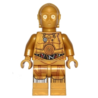 C-3PO - Printed Legs (Robot Limiter/Restraining Bolt) | sw0561