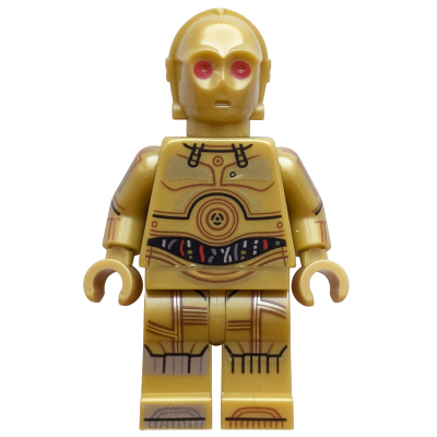 C-3PO - Printed Legs, Toes and Arms, Red Eyes | sw1440