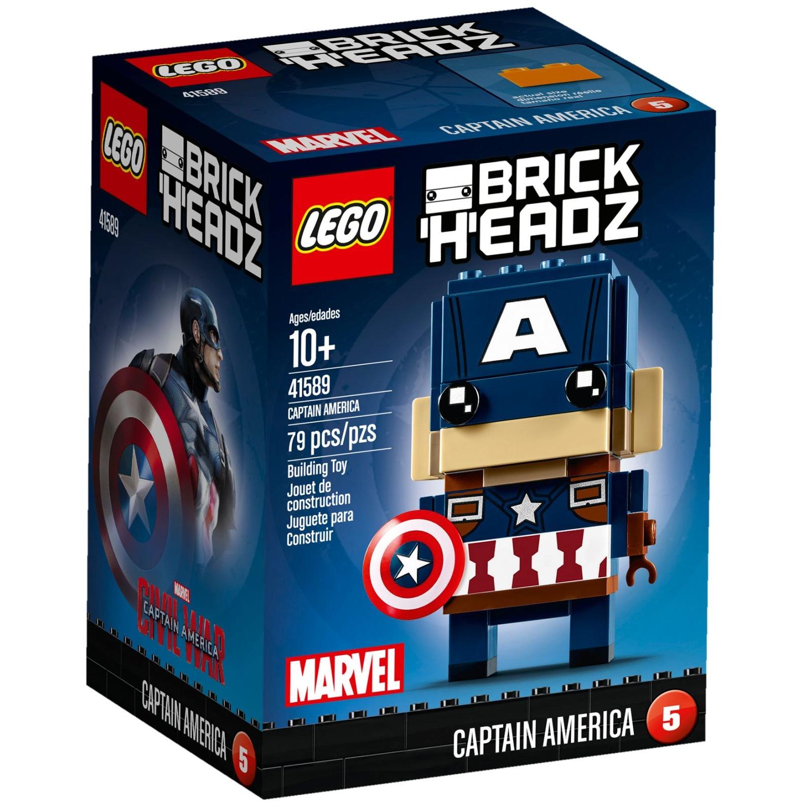 Captain America | BrickHeadz | 41589