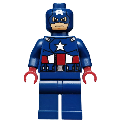 Captain America - Dark Blue Suit, Dark Red Hands, Mask | sh0014