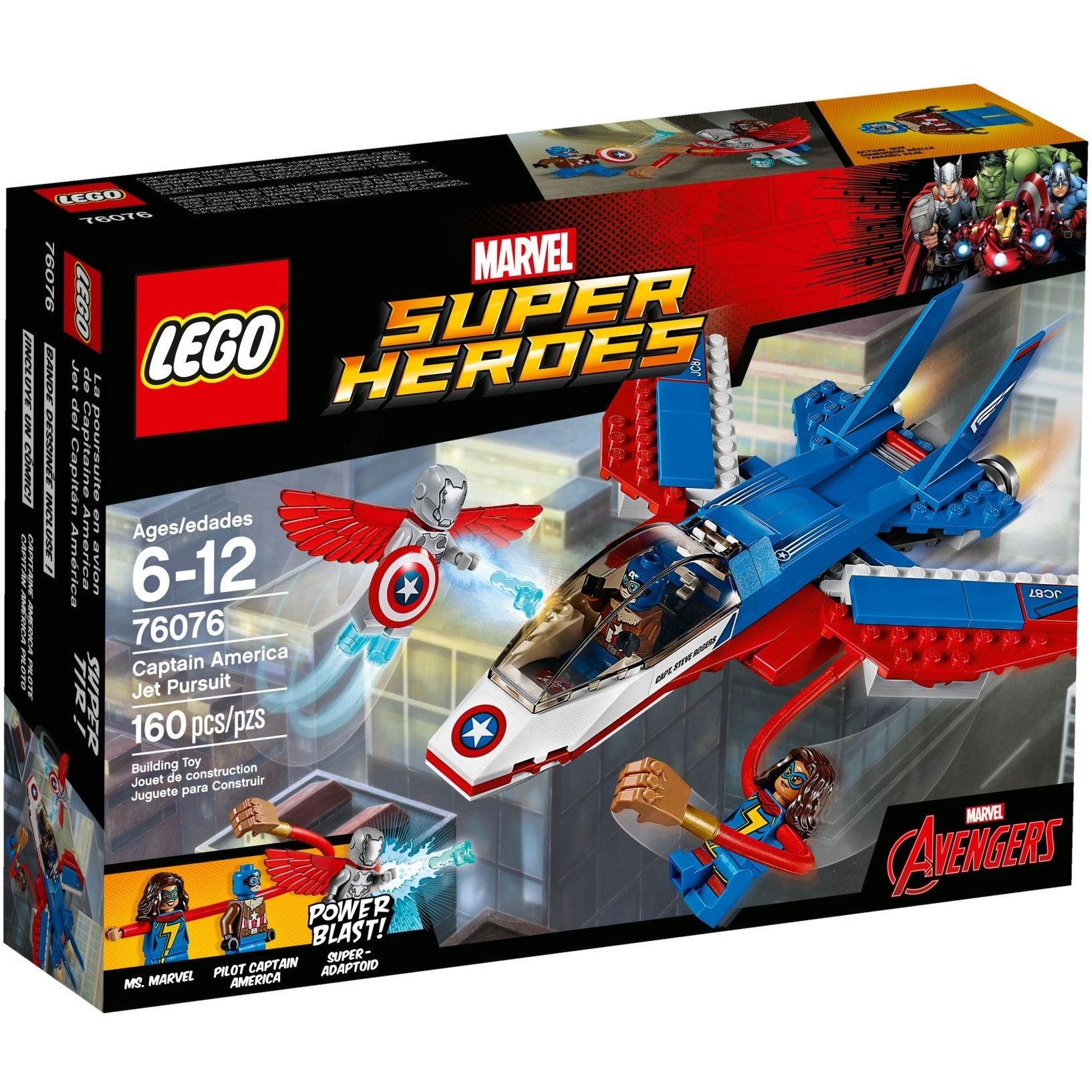 Captain America Jet Pursuit | Marvel Super Heroes | 76076