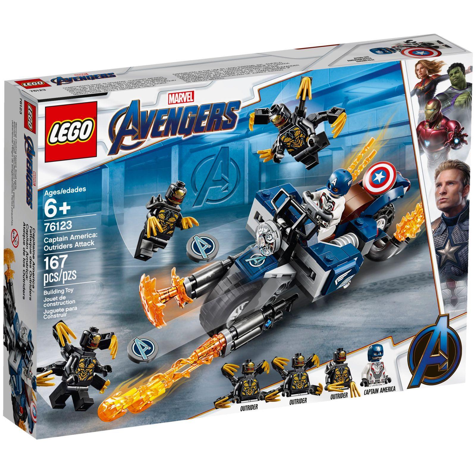 Captain America: Outriders Attack | Marvel Super Heroes | 76123