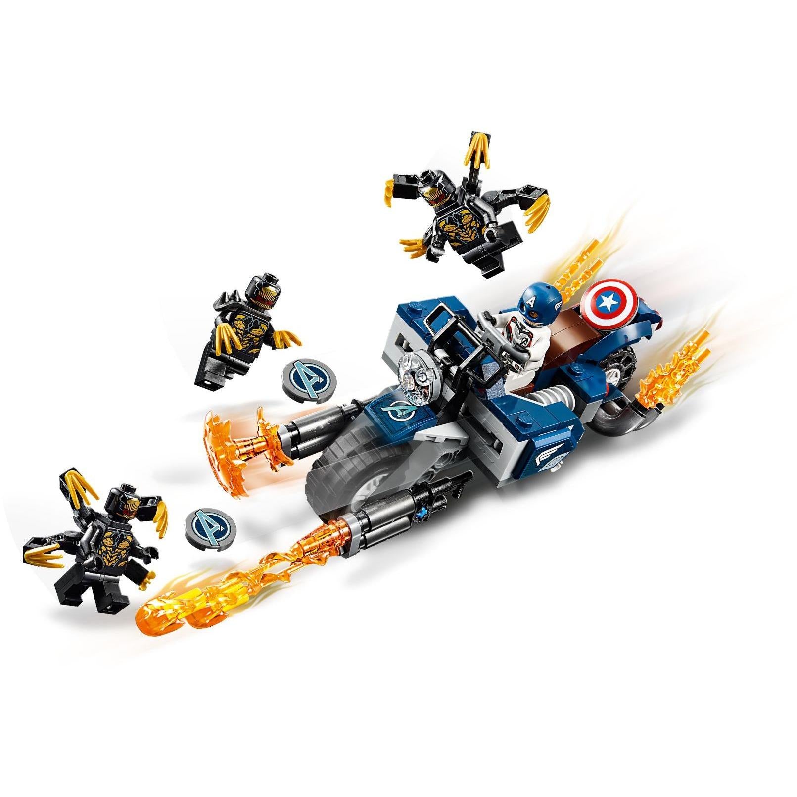 Captain America: Outriders Attack | Marvel Super Heroes | 76123