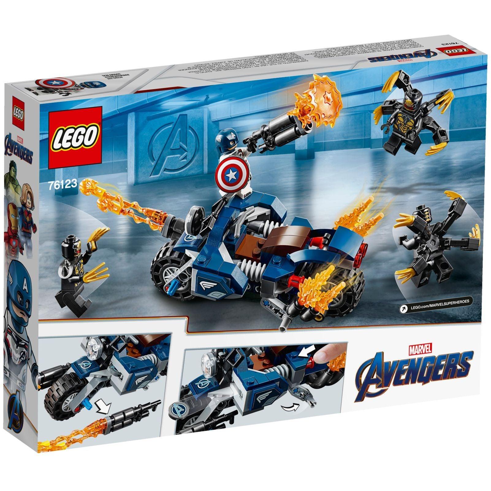 Captain America: Outriders Attack | Marvel Super Heroes | 76123