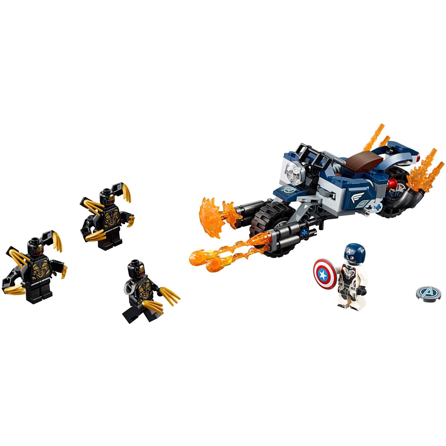 Captain America: Outriders Attack | Marvel Super Heroes | 76123