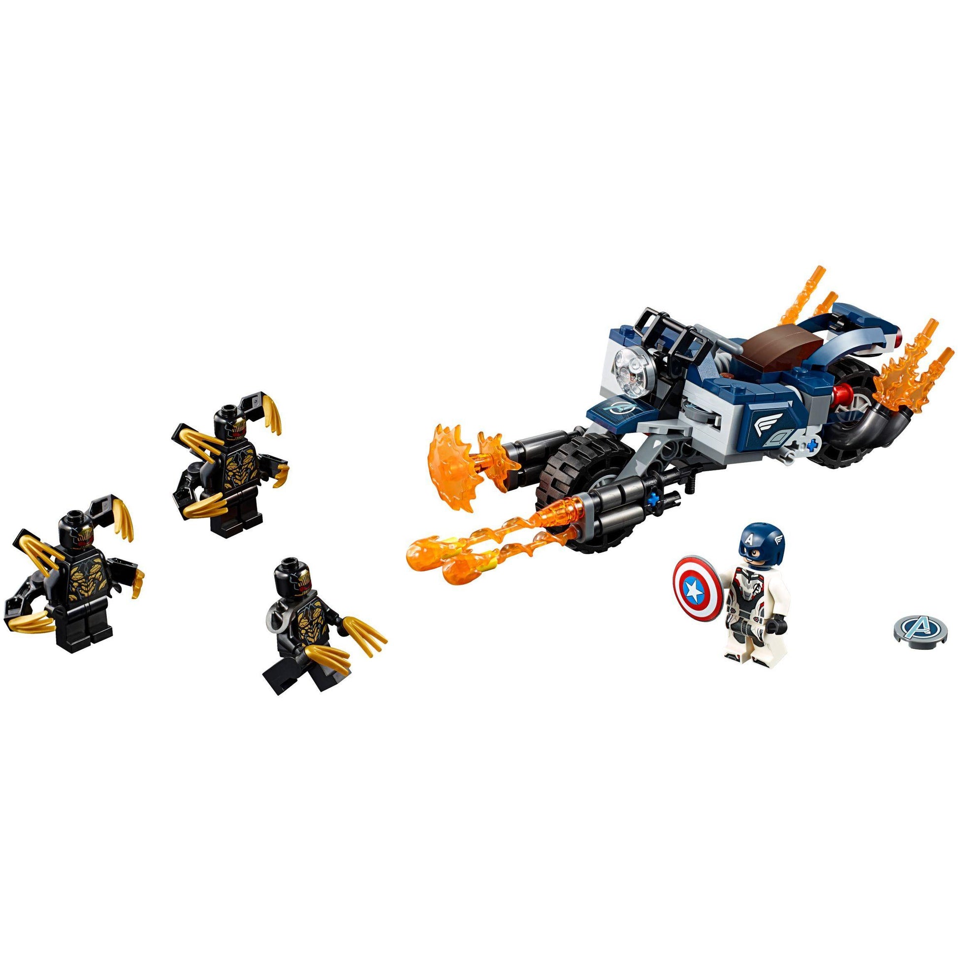 Captain America: Outriders Attack | Marvel Super Heroes | 76123
