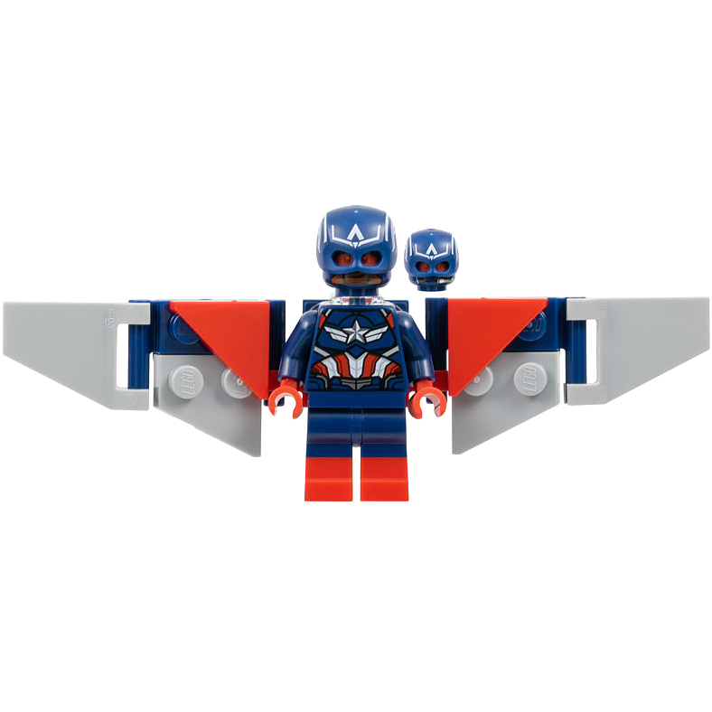 Captain America (Sam Wilson) - Dark Blue Suit, Backpack and Wings without Stickers | sh1003