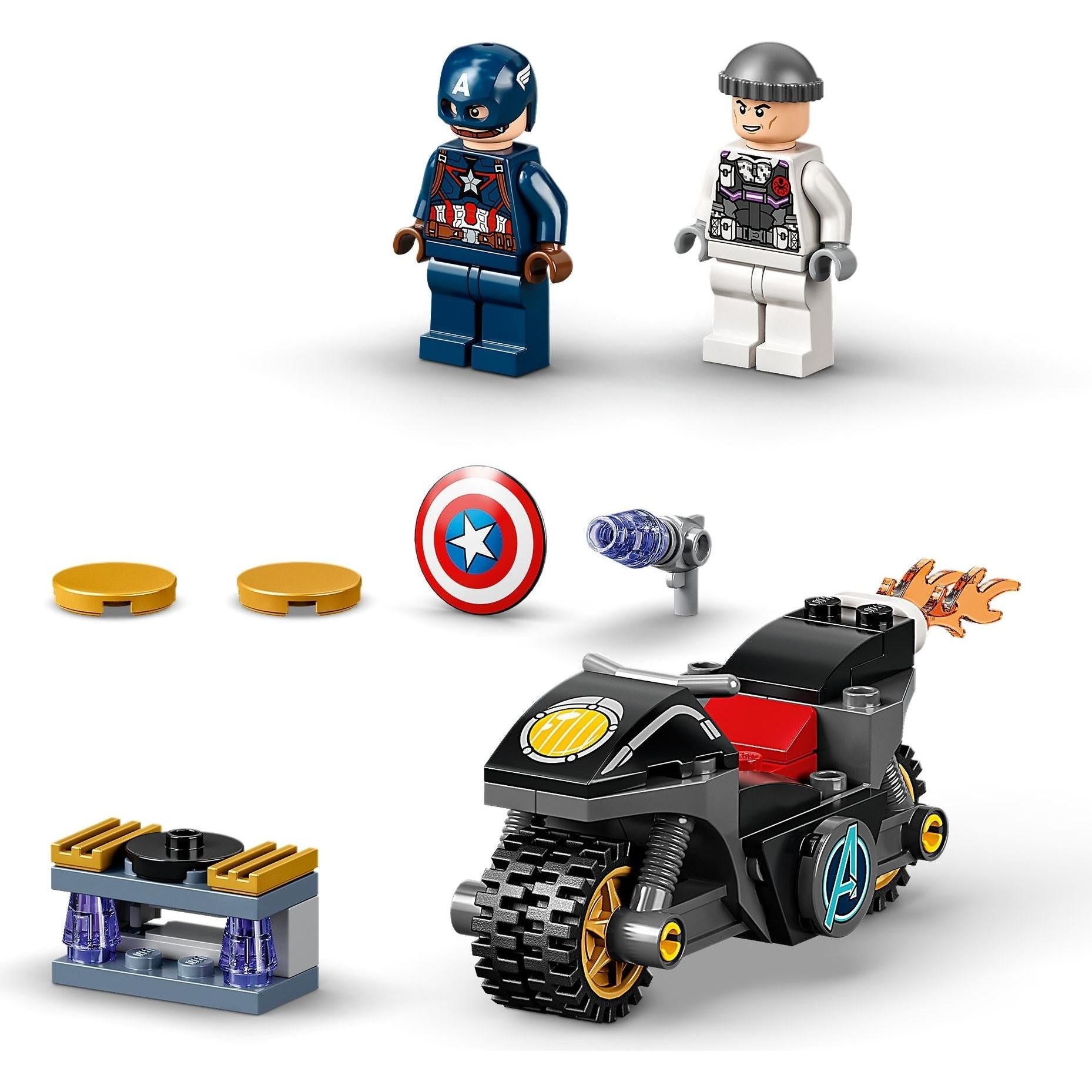 Affrontement entre Captain America et Hydra | Super Héros Marvel | 76189