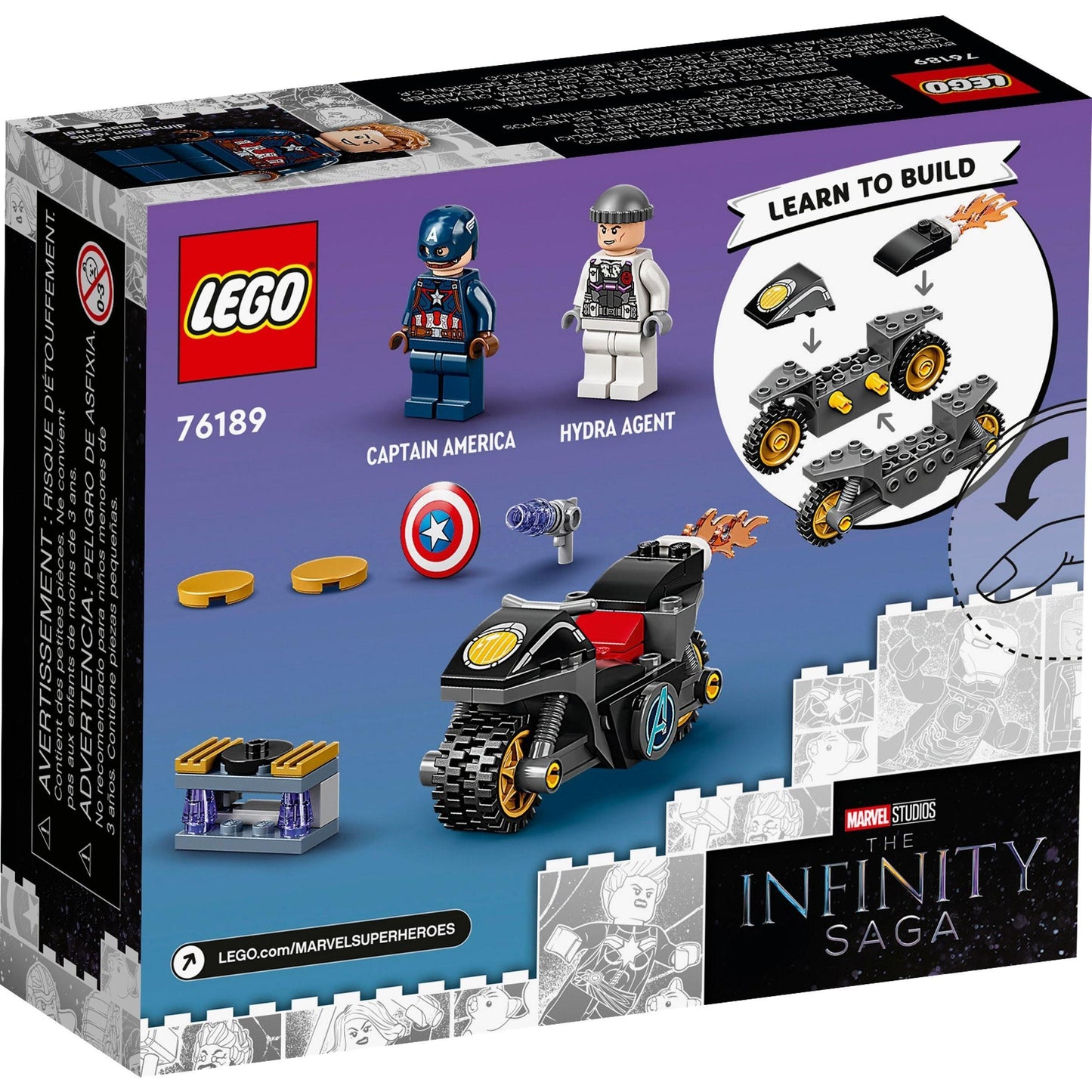 Captain America and Hydra Face-Off | Marvel Super Heroes | 76189