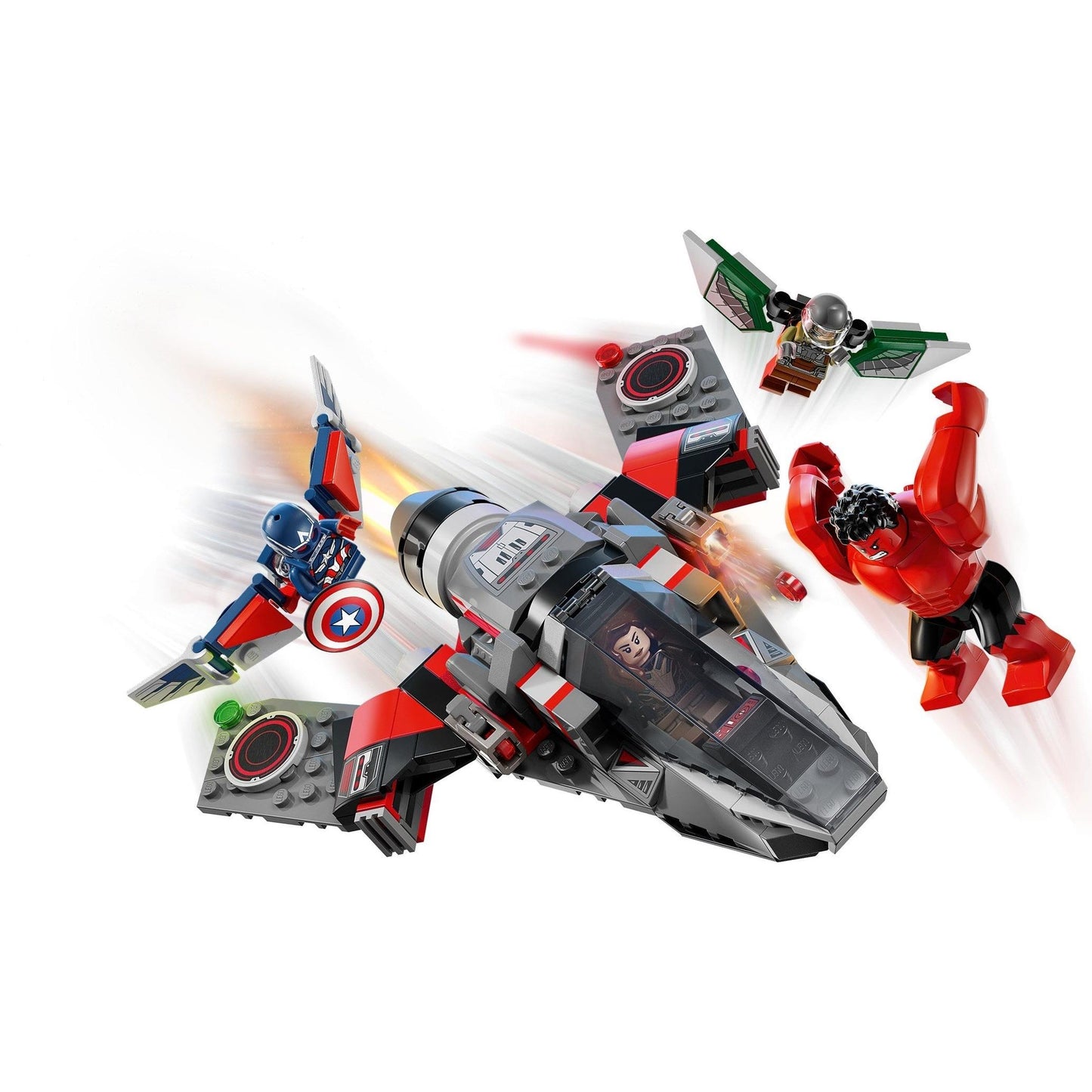 Captain America vs. Red Hulk Battle | Marvel Super Heroes | 76292