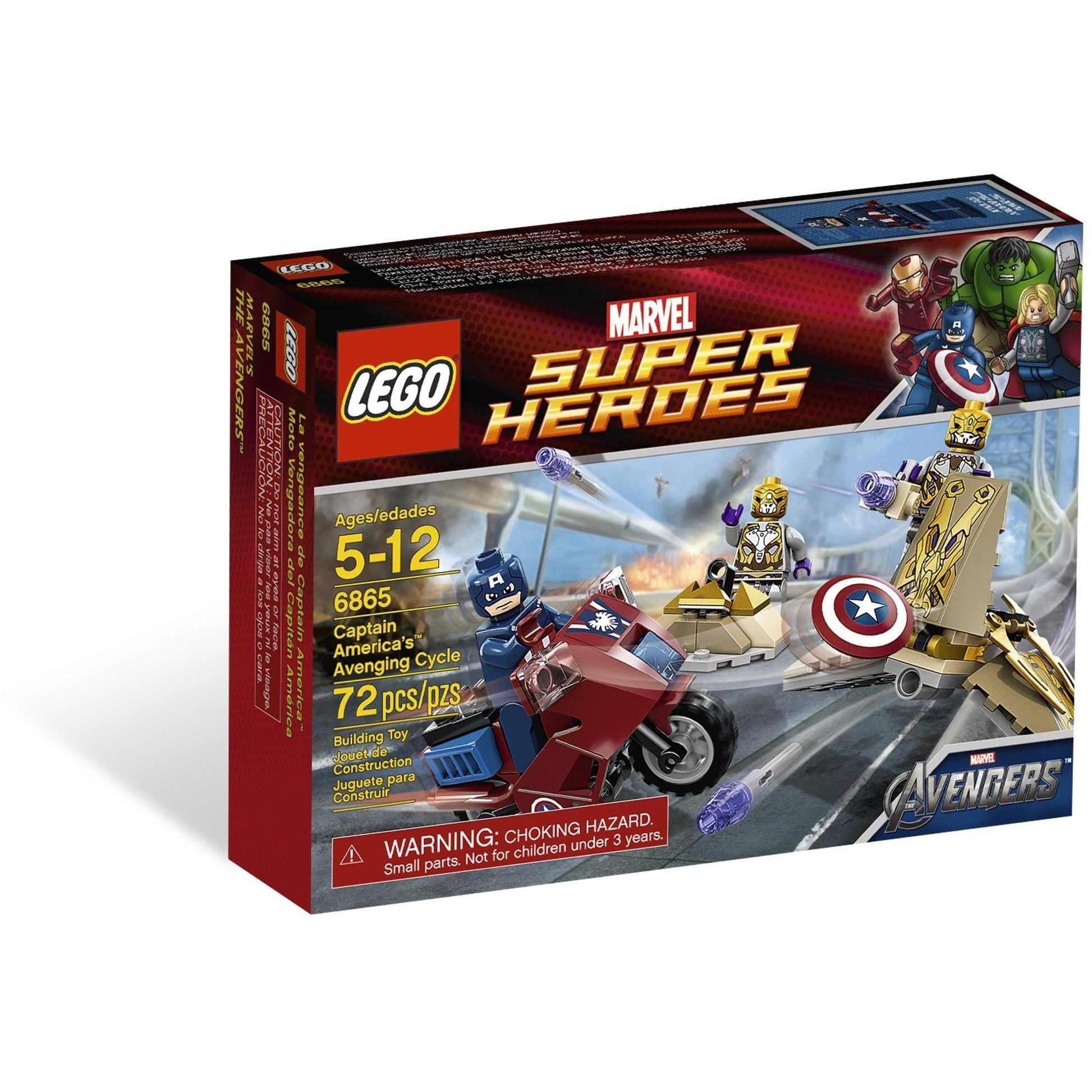 Captain America's Avenging Cycle | Marvel Super Heroes | 6865