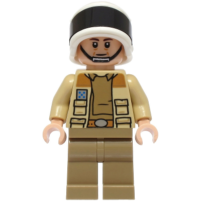 Captain Antilles - Dark Tan Shirt, Large Rank Badge | sw1328