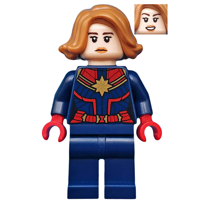 Captain Marvel (Carol Danvers) - Medium Nougat Hair | sh0555