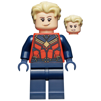 Captain Marvel (Carol Danvers) - Tan Hair Swept Back | sh0772
