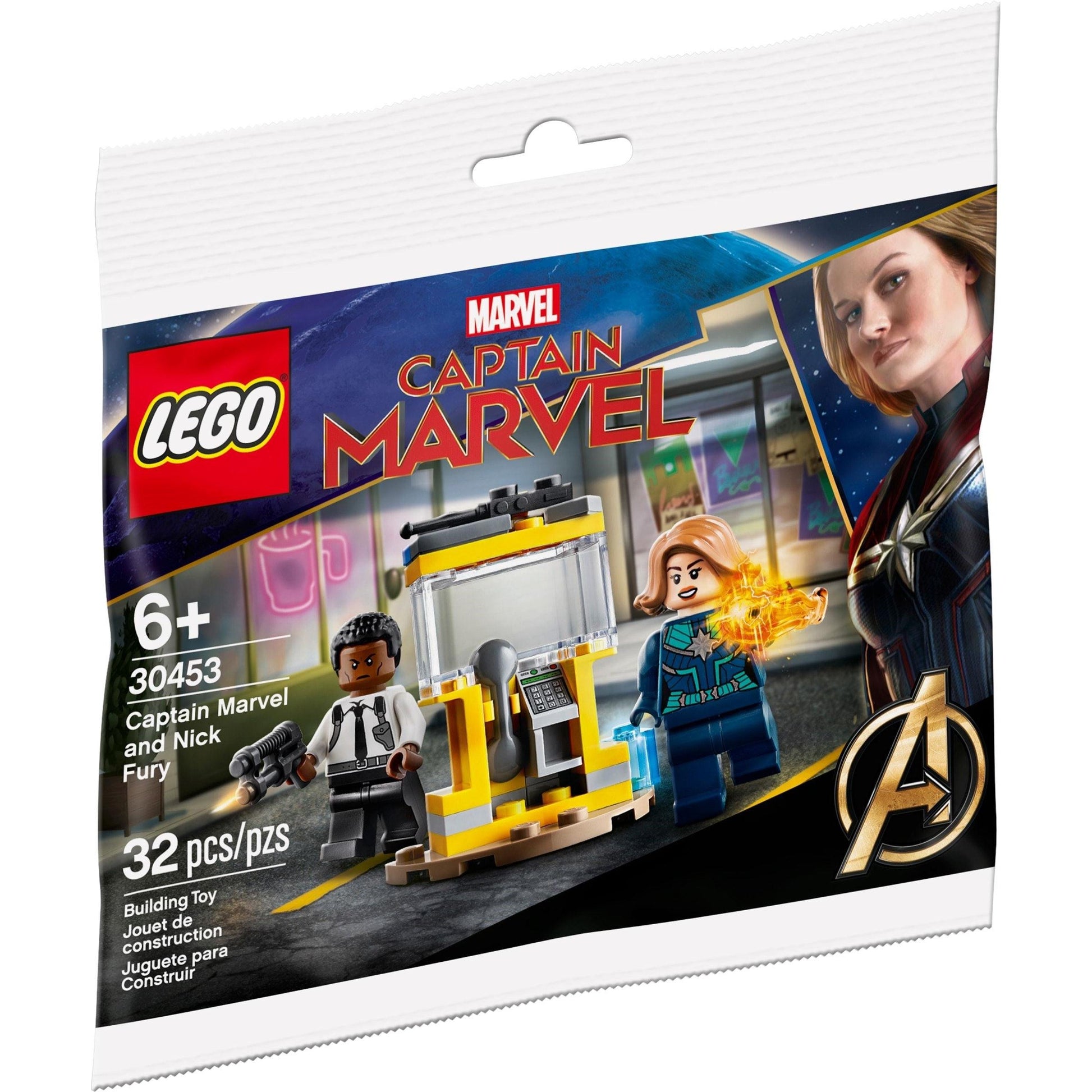 Captain Marvel et Nick Fury | Super-héros Marvel | 30453