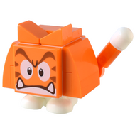 Cat Goomba - Angry, Closed Mouth, Super Mario, Series 6 (Character Only) | mar0158