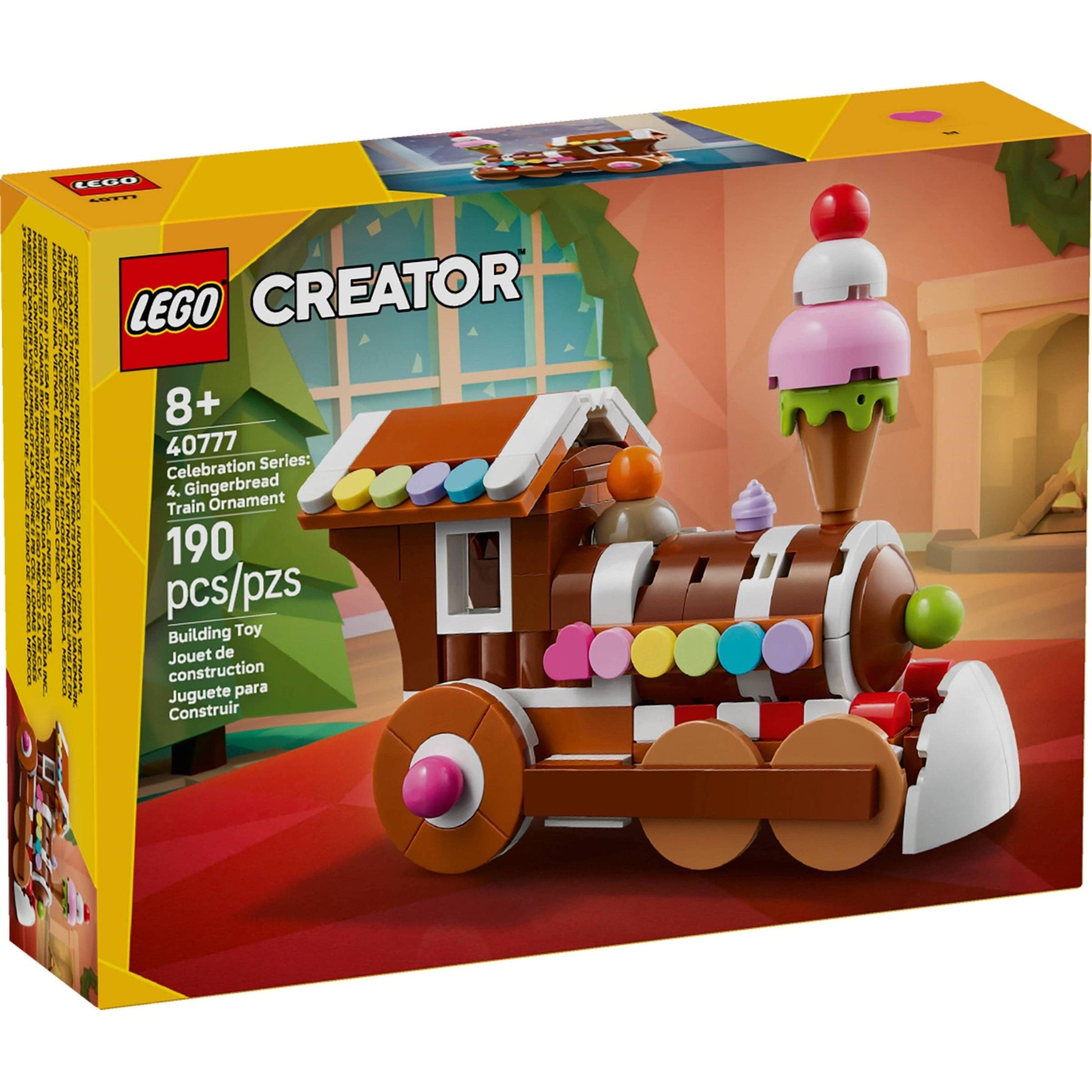 Celebration Series: Gingerbread Train Ornament | Creator | 40777
