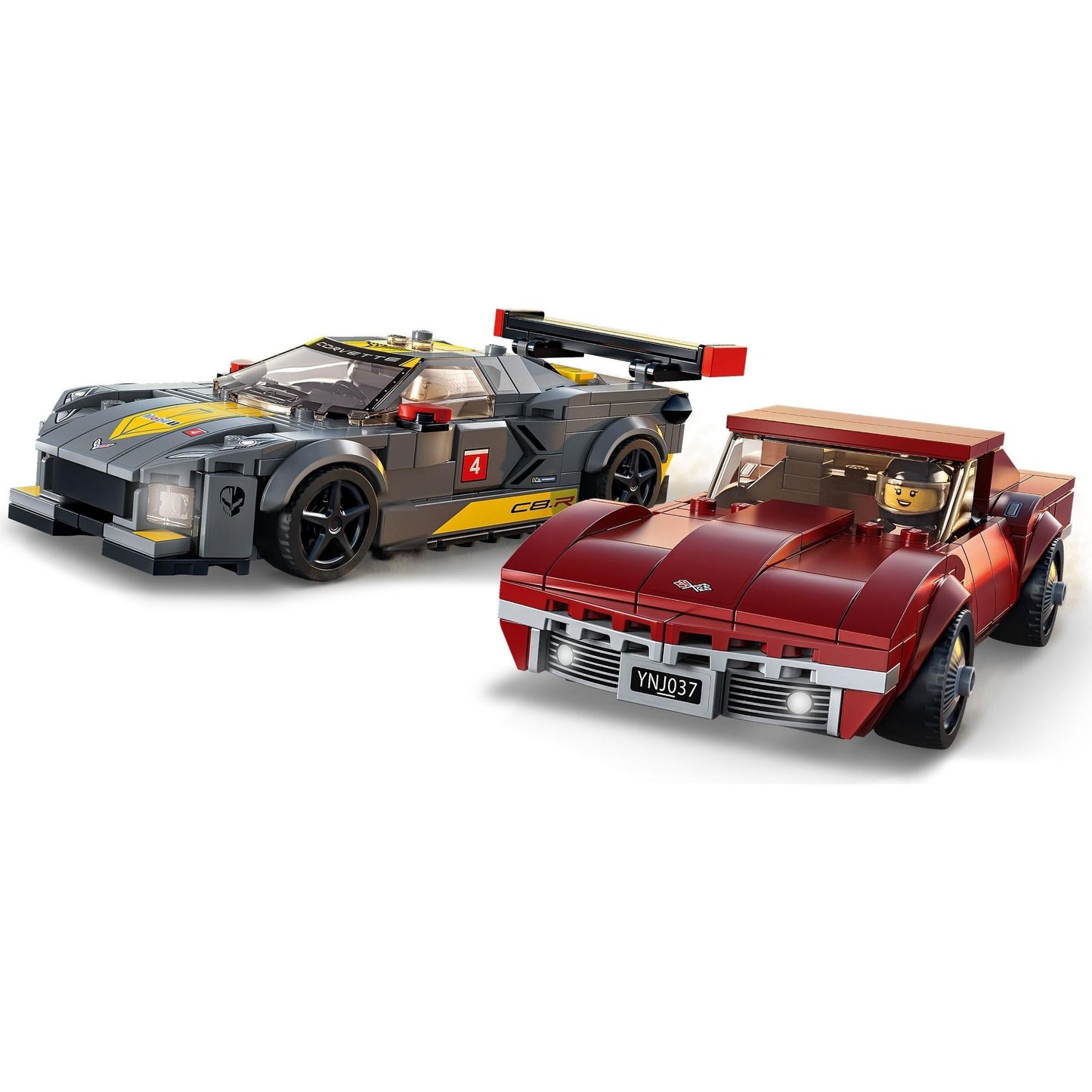 Chevrolet Corvette C8.R Race Car and 1968 Chevrolet Corvette | Speed Champions | 76903