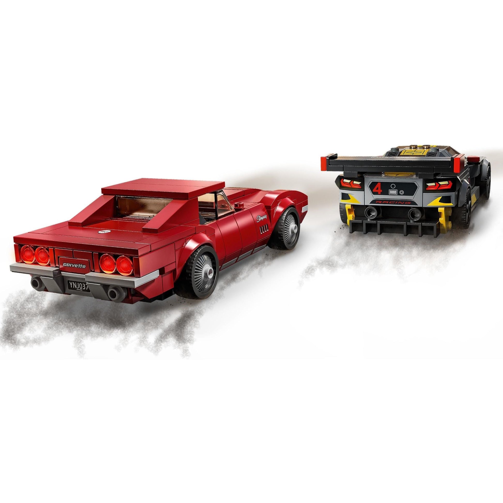Chevrolet Corvette C8.R de course et Chevrolet Corvette 1968 | Speed ​​Champions | 76903