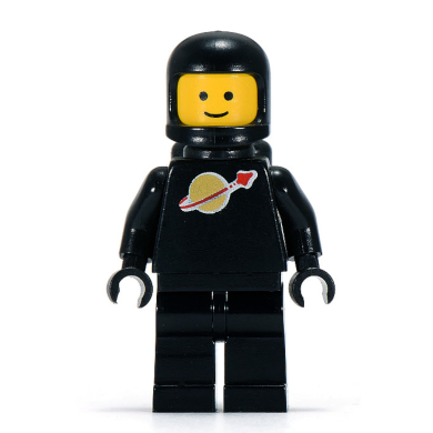 Classic Space - Black with Air Tanks | sp003