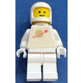 Classic Space - White with Air Tanks, Stickered Torso Pattern | sp063