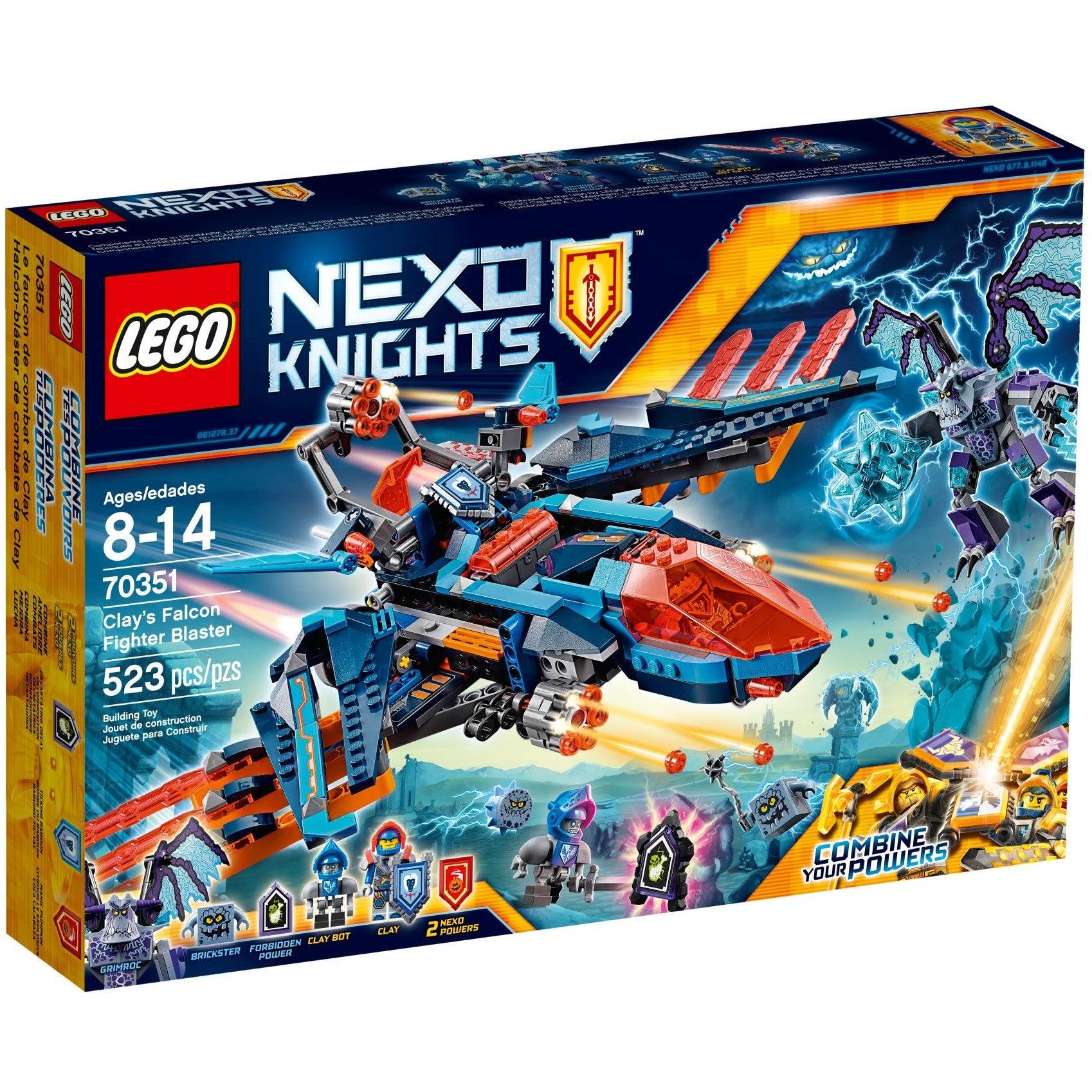 Clay's Falcon Fighter Blaster | Nexo Knights | 70351