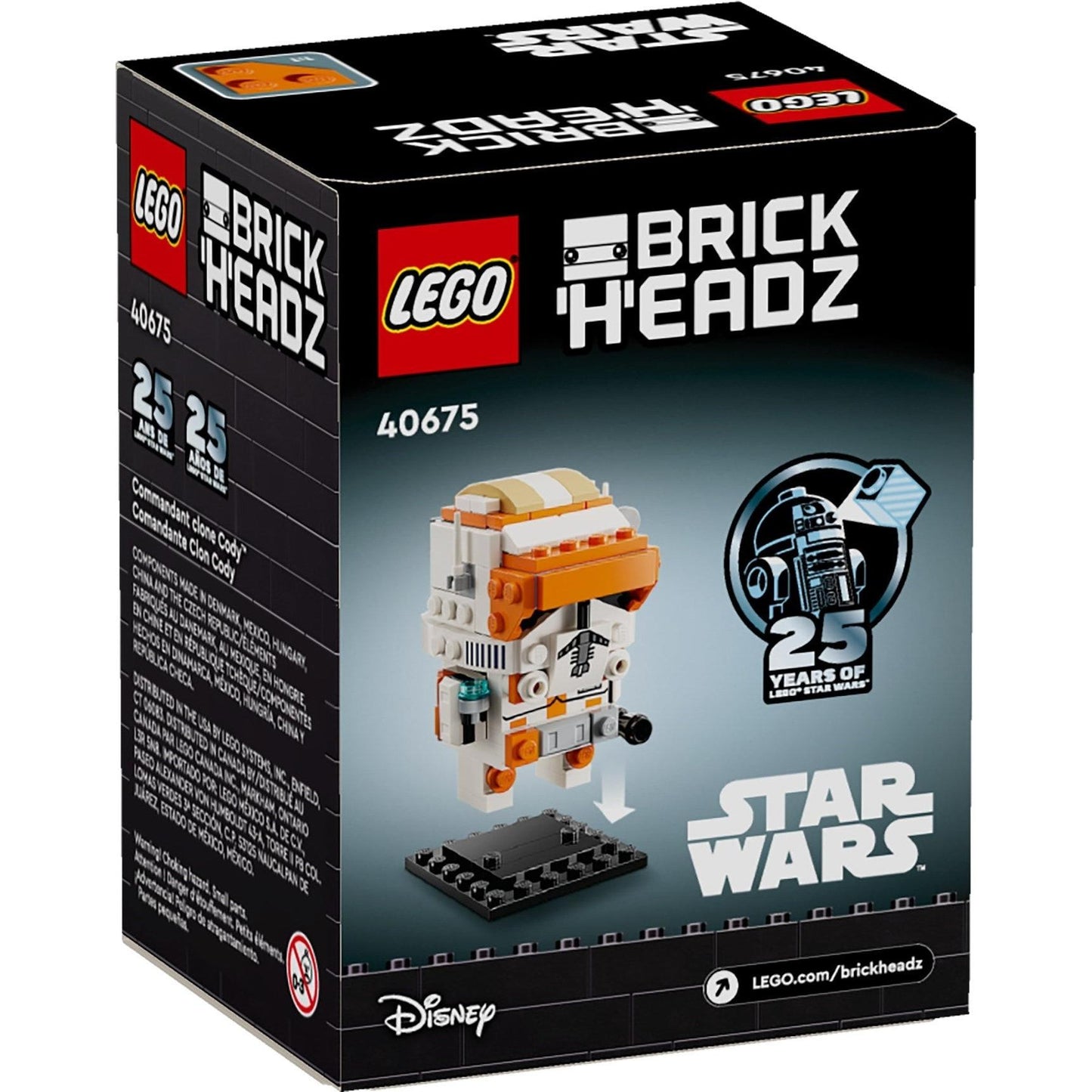 Clone Commander Cody | BrickHeadz | 40675