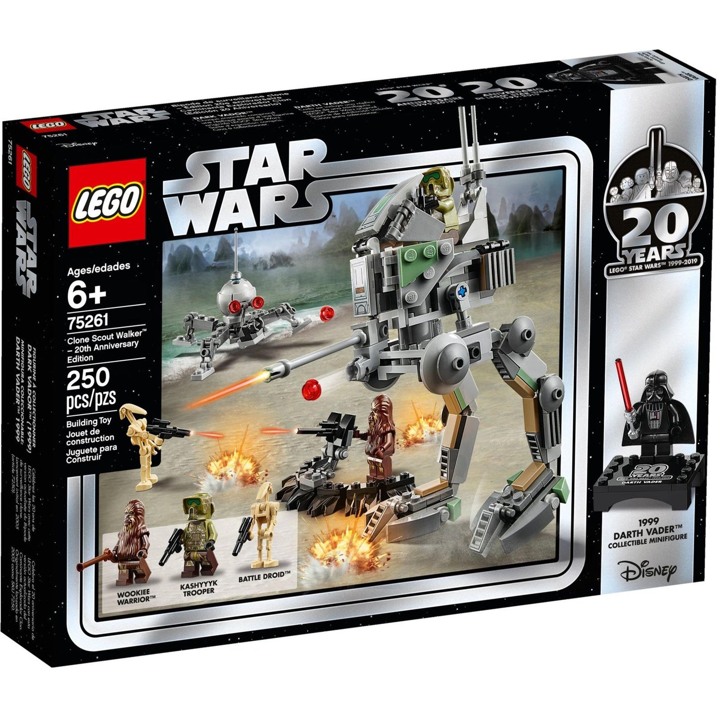 Clone Scout Walker 20th Anniversary Edition | Star Wars | 75261