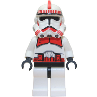 Clone Shock Trooper, Coruscant Guard (Phase 2) - Black Head