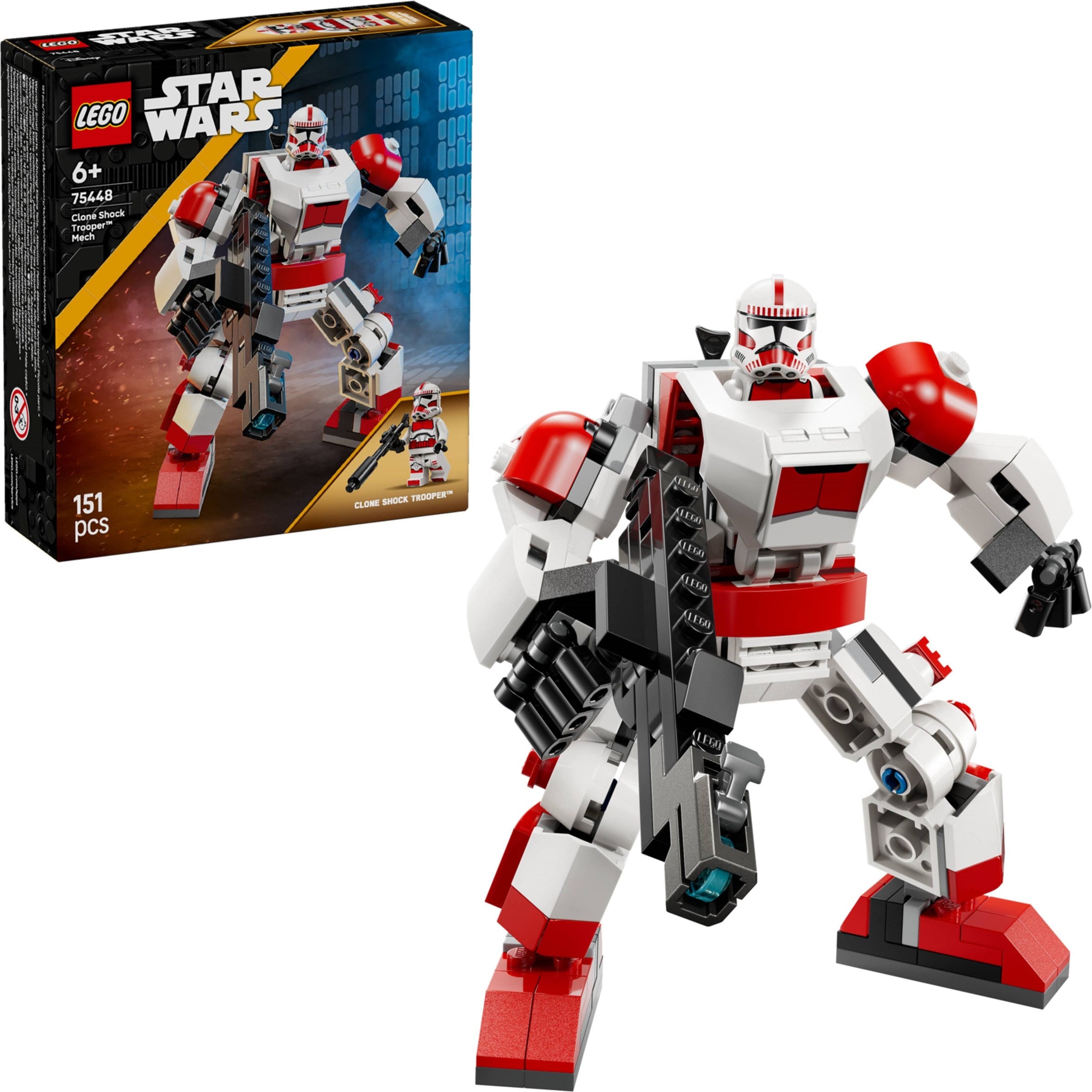Clone Shock Trooper Mech | Star Wars | 75448