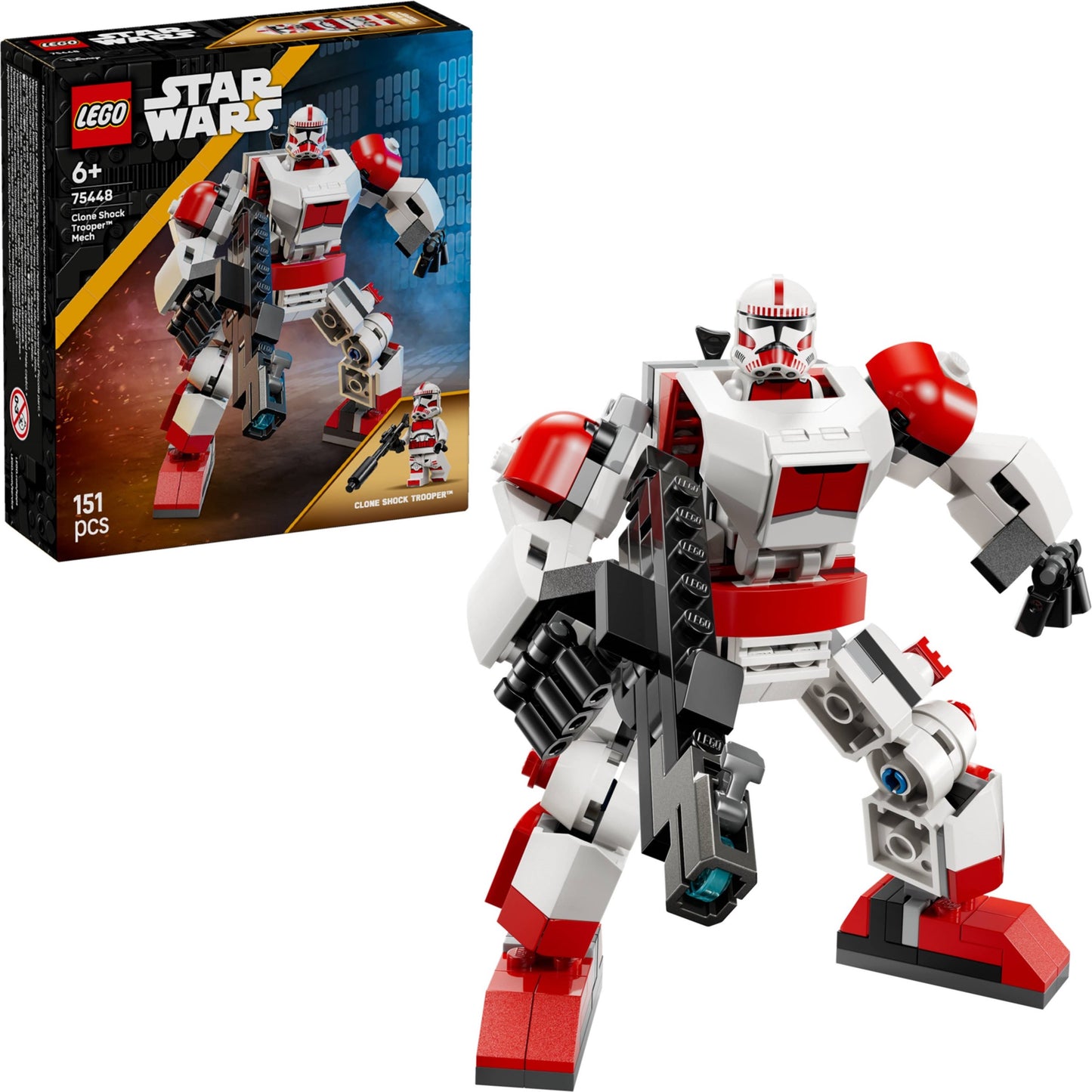 Clone Shock Trooper Mech | Star Wars | 75448
